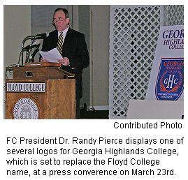 FC President Dr. Randy Pierce