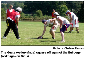 The Goats square off against the bulldogs on Oct 4.