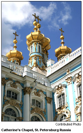 Catherine's Chapel, St. Petersburg Russia