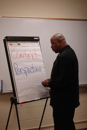 Tyrone Bledsoe, founder of Brother2Brother. Photo by Scott Hale.