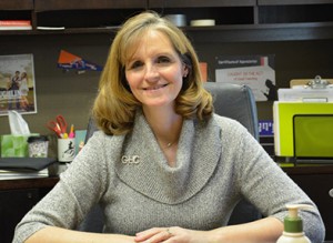 Leslie Johnson, new dean of the Cartersville campus. Photo by Jessica Tatum.