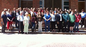 Attendees of the 30th annual Alabama Shakespeare trip. Photo Contributed