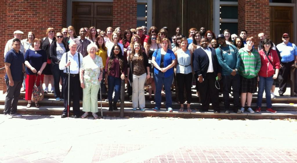 Attendees enjoy the 30th annual Alabama Shakespeare Festival trip