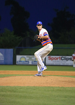 Dalton Geekie was drafted by the Braves during his second year at GHC. Contributed photo