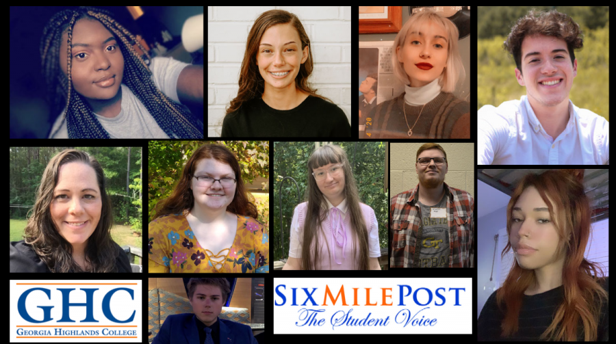 The Six Mile Post staff win awards in state competitions.