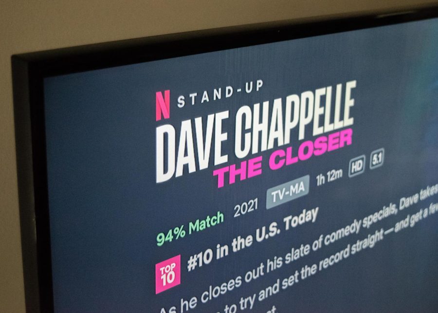 Dave Chappelles The Closer is available on Netflix and currently ranks #10 in the U.S.