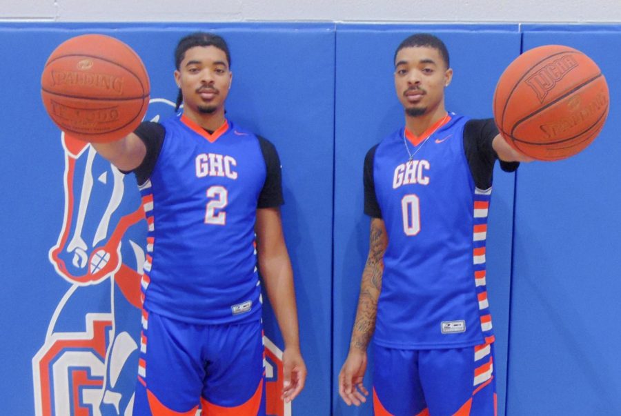 Jarrel Rosser (left) and his twin brother, Jarred Rosser (right), will try to lead the Chargers to a NJCAA National Championship in their sophomore years.