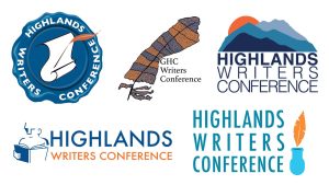 Graphic design students create new logos for Highlands Writers Conference