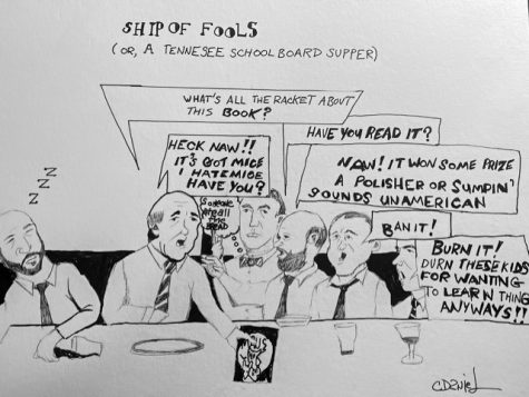 Editorial cartoon: Ship of fools