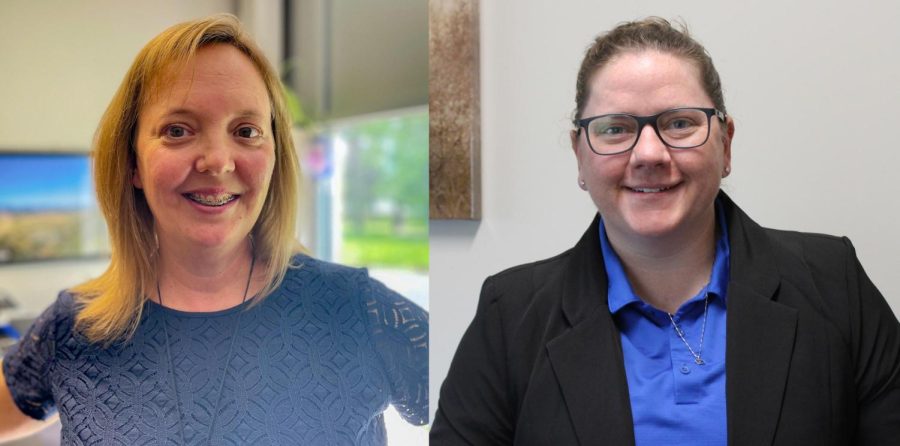 Jessica Lindberg (left), is the new Dean of Humanities, and Dr. Lisa Jellum (right), is the new Dean of Health Sciences.