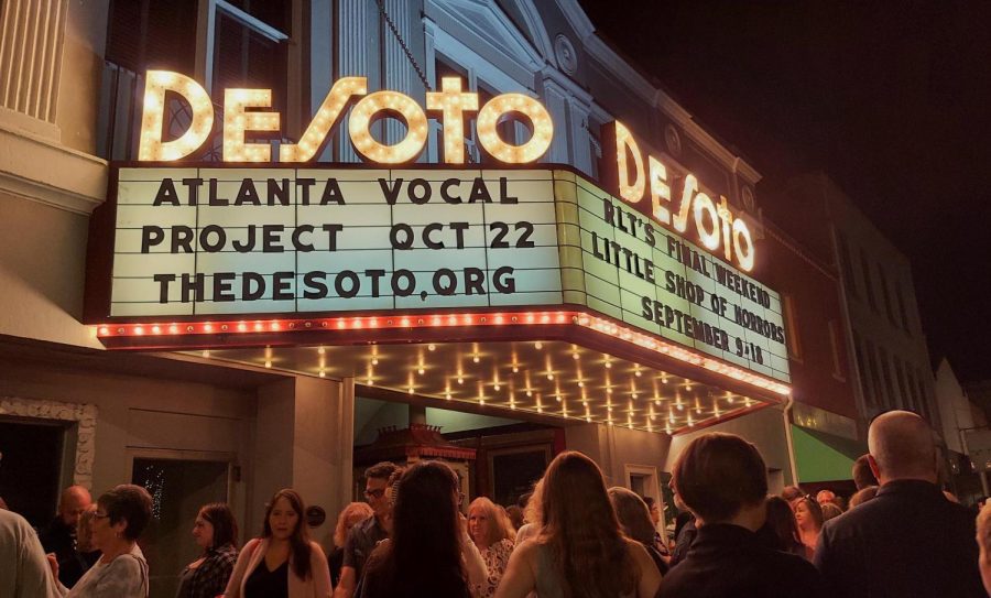 The DeSoto theatre located in downtown Rome is featured in the first few seconds of the “Spirit Halloween: The Movie” trailer. The film features multiple locations in Rome and Cave Spring including the abandoned Toys R Us, Celanese and the Robert Redden Footbridge. 