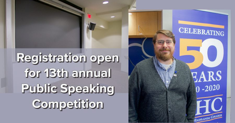 Registration open for 13th annual Public Speaking Competition