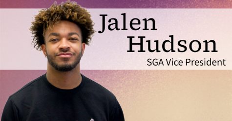 Jalen Hudson fills SGA Vice President position