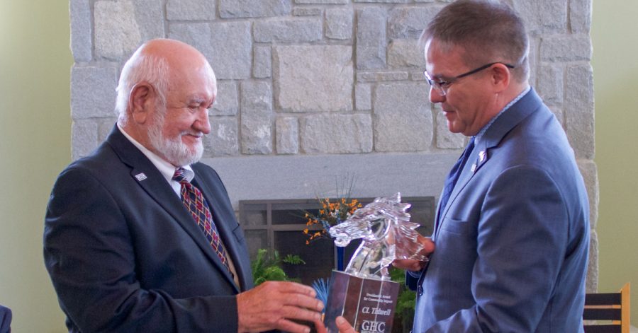 Photo Gallery: CL Tidwell given Presidential Award for Community Impact