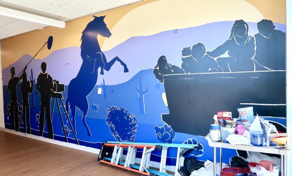 Navigation to Story: Art students bring cinematic mural to Cartersville campus
